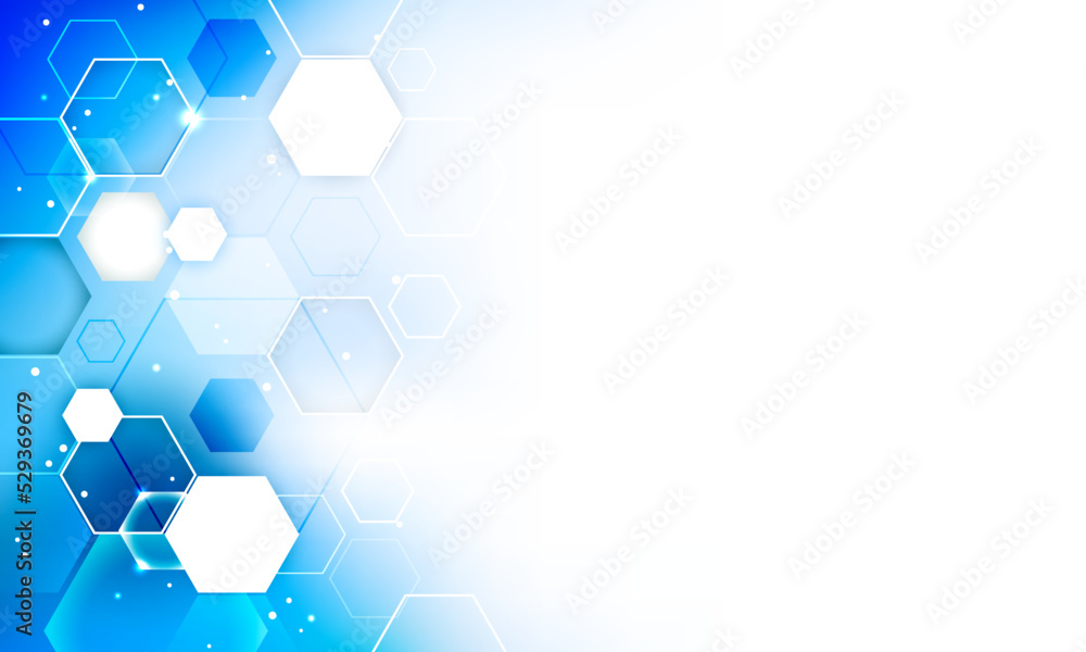 Poster abstract hexagonal vector background. can be use as banner, template, layout or cover.