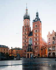 Fototapeta na wymiar the cathedral of krakow