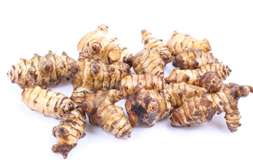 galangal on white background