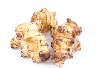 galangal on white background