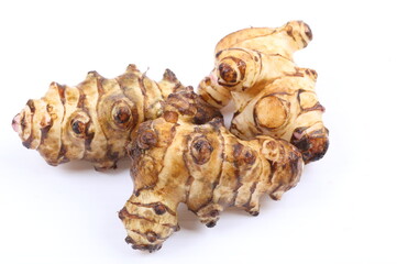 galangal on white background