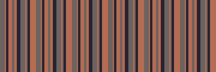 Seamless fabric texture. Autumn striped pattern. Interior design in vector.
