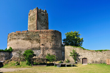 Fototapeta na wymiar Castle of the Dukes of Swidnica and Yavour. Bolkow, Lower Silesian Voivodeship, Poland.