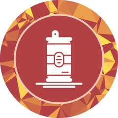 Obraz premium Beer Can Icon