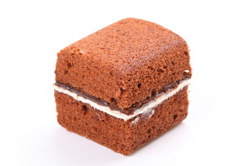 Cake isolate white background