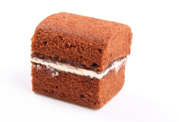 Cake isolate white background