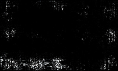 Abstract shape grunge halftones dot texture, Vector illustration.