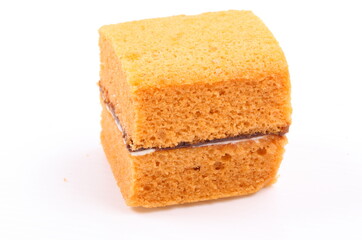 Cake isolate white background