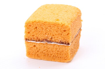 Cake isolate white background