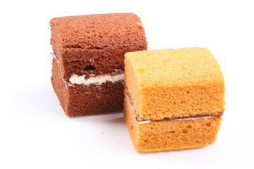Cake isolate white background