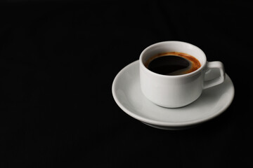 You can use coffee design on black background