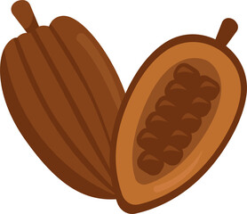 Cocoa fetus icon