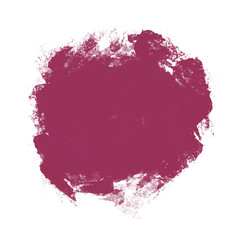 Red abstract brush stroke overlay, isolated object, splash of watercolor paint, stain made from physical pressure, splatter design texture paint material with grunge art, grungy vintage background