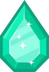 Gemstone jewel crystal stone