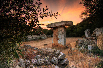 talayotic culture. Menorca