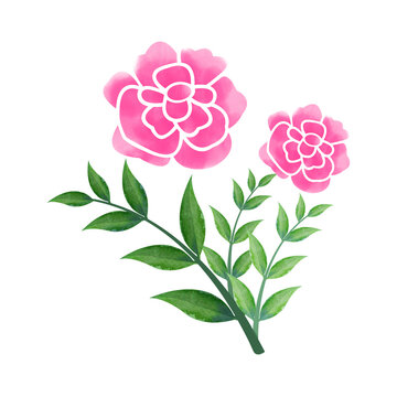 recommend clip art: Digital Watercolor Flower Frame Design.High-Quality PNG format size 6000 x 6000 px. Can be used this graphic for any kind of 
                    Project: bags, pillows, t shirts, etc. whatever you want.