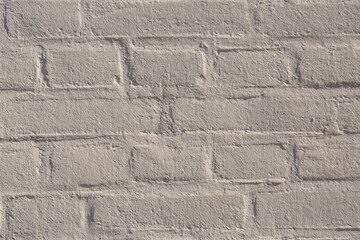 white painted brick wall 