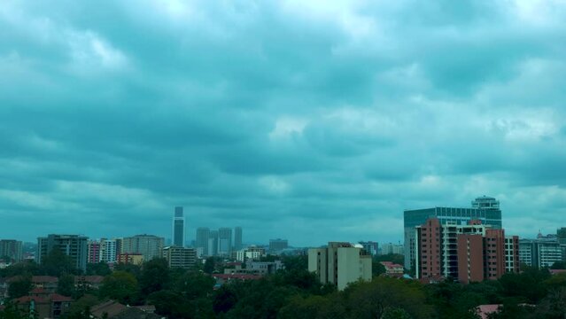Establishing Nairobi City On A Cloundy Day