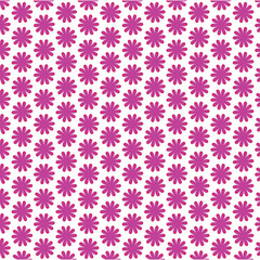 Seamless floral pattern design vector