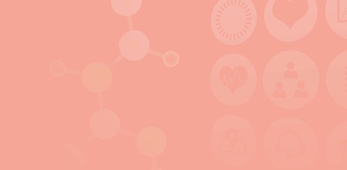 Naklejka premium pink background