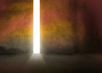 Obraz premium Door revealing bright light