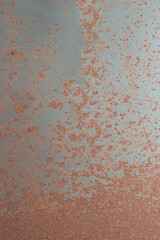 Rust background on sheet steel. Rusty aged industrial material concept