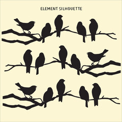 vector silhouette icon isolated background