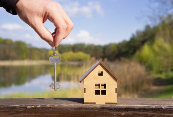 Lake house rental concept