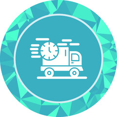 Unique Glyph Vector Icon