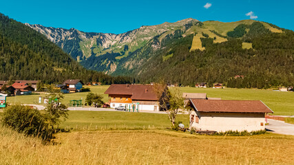 Beautiful alpine summer view near Achenkirch, Tyrol, Austria