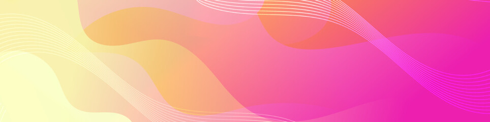 Abstract Colorful Fluid Banner Template. Modern background design. gradient color. Dynamic Waves. Liquid shapes composition. Fit for banners