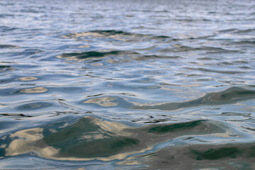 Sea or ocean water background, water surface.