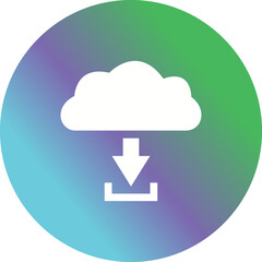 Download from Cloud Icon