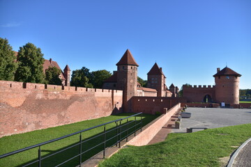 Zamek Krzyżacki w Malborku, zabytek UNESCO, 