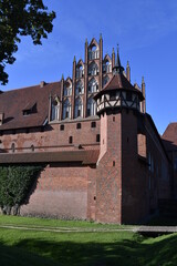 Zamek Krzyżacki w Malborku, zabytek UNESCO,  - obrazy, fototapety, plakaty