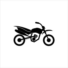 Fototapeta premium Motorcycle scooter motor transport icon