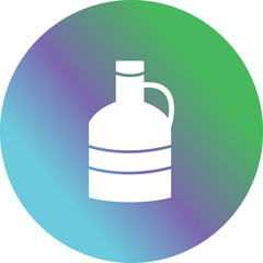 Unique Moon Shine Vector Icon