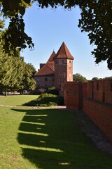 Fototapeta na wymiar Zamek Krzyżacki w Malborku, zabytek UNESCO, 