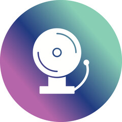 Unique Fire Alarm Vector Icon