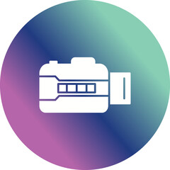 Unique Open Camera Vector Icon