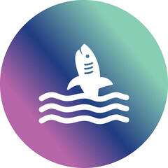 Dangerous Shark Vector Icon