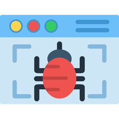 Virus Detection Icon