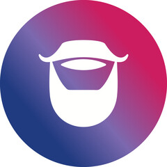 Beard and Moustache Icon