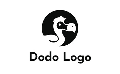 Creative Minimalist Modern Dodo Bird Logo Design Template © ahmadfarazswl