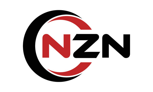 NZN three letter swoosh logo design vector template | monogram logo | abstract logo | wordmark logo | letter mark logo | business logo | brand logo | flat logo | minimalist logo | text | word | symbol