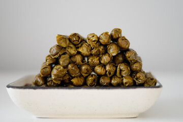 Traditional turkish food stuffed leaves