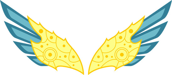 Fototapeta na wymiar Magic wings icon