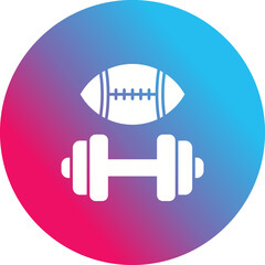 Fototapeta premium Sport Faculty Icon