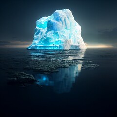very beautiful iceberg.