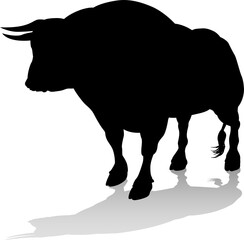 Bull Silhouette